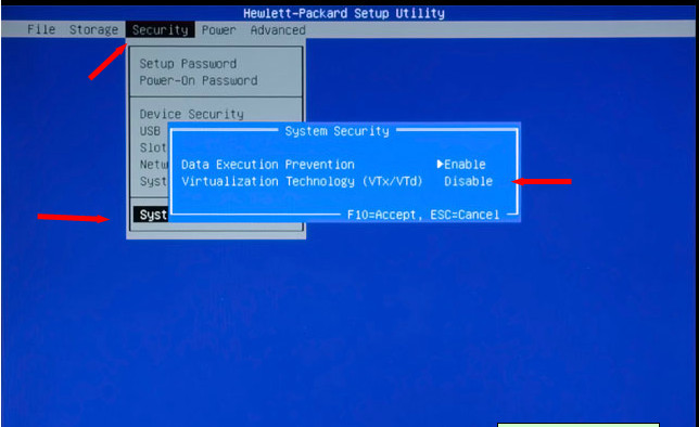 آموزش فعالسازی Virtualization